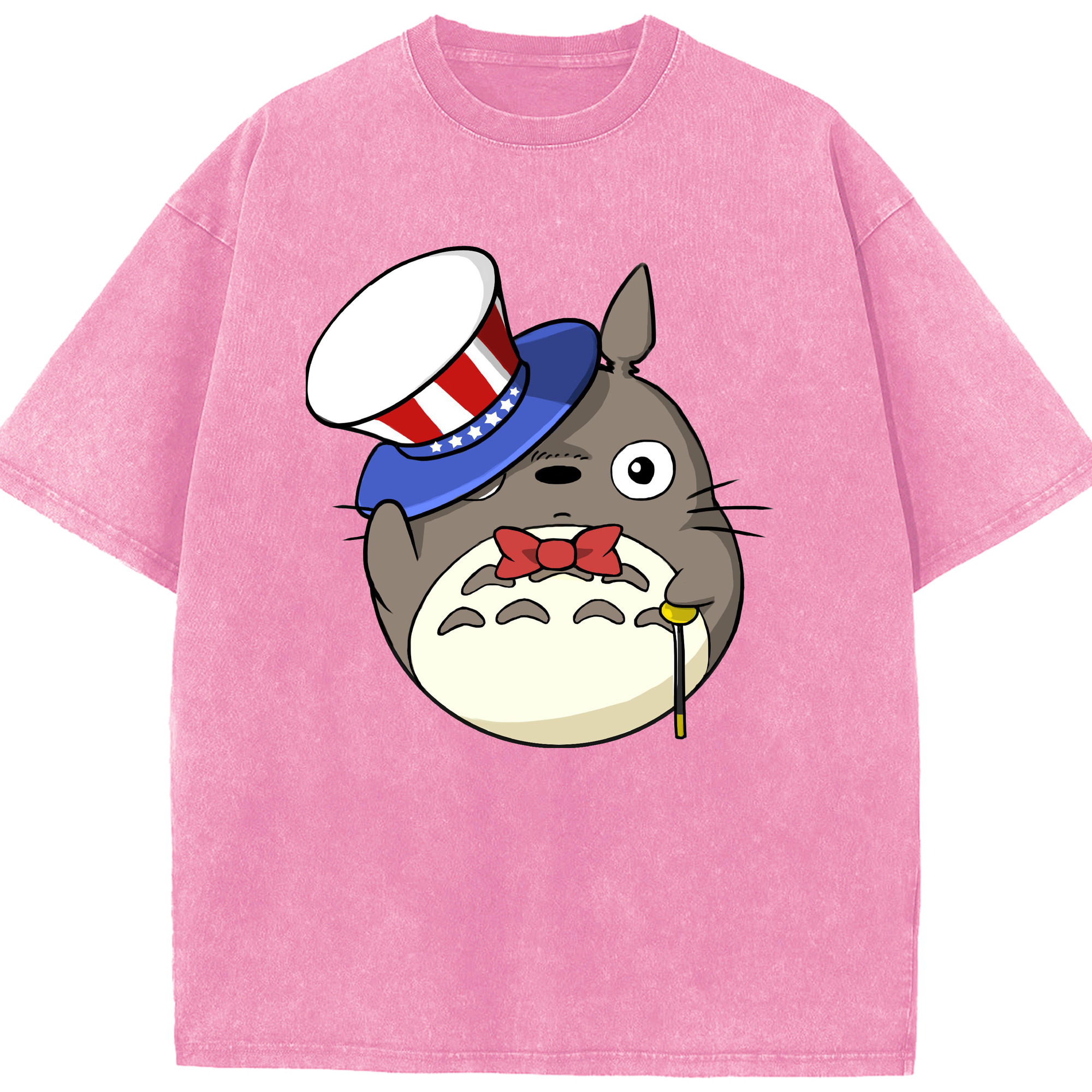 （画像用） となりのトトロ 草壁メイ 草壁サツキ My Neighbor Totoro Satsuki Kusakabe Mei Kusakabe 綿100% ヴィンテージ風 半袖Tシャツ（フロントプリント）